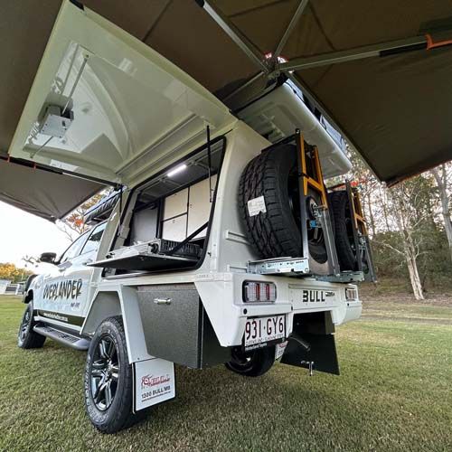 Hilux Outback 4wd Australian camper hire for 1 to 5 people