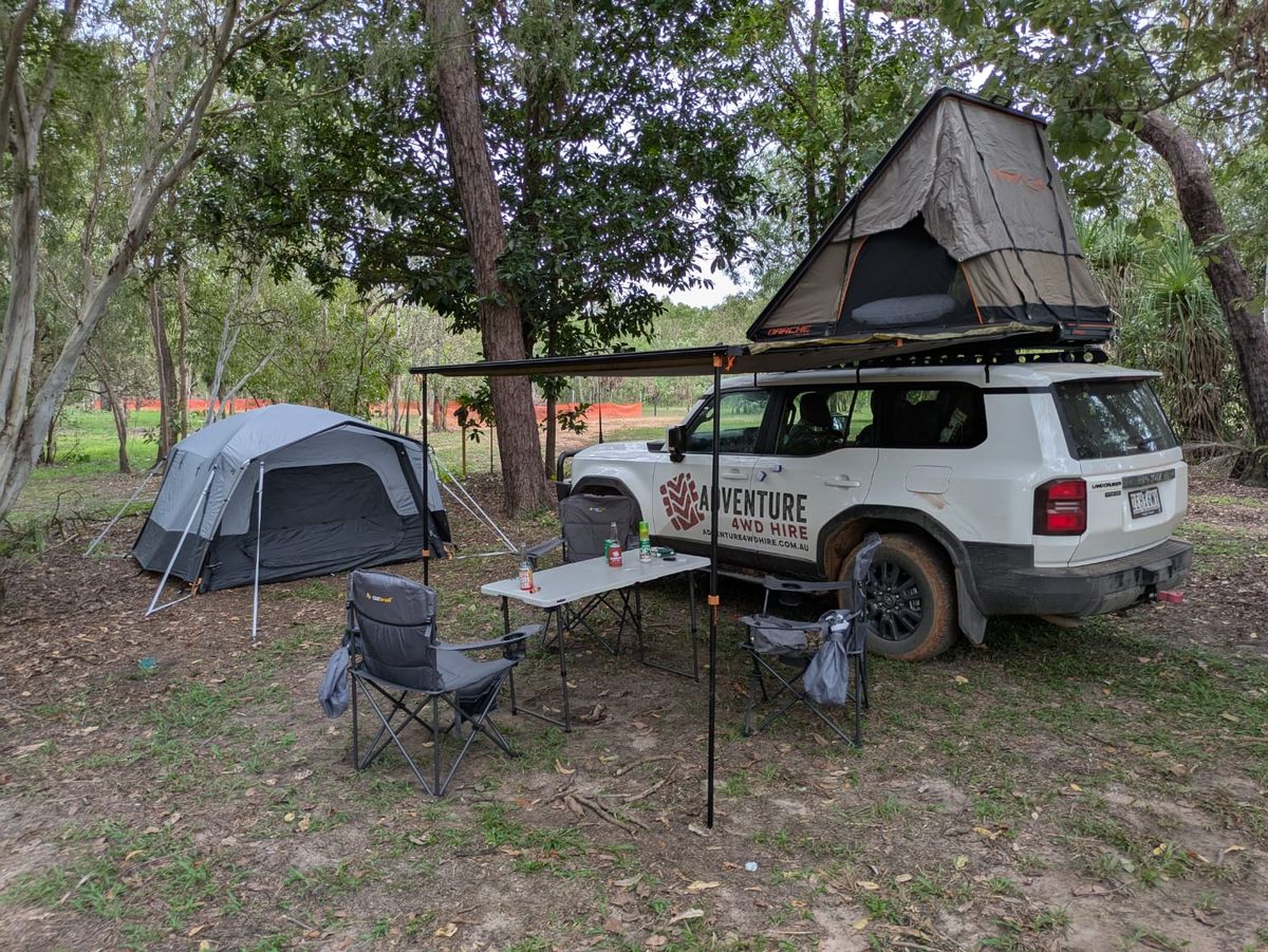 With extra ground tent - Comfort 4WD Toyota Prado 250 Series Camper (Single Roof Top Tent) 2026 Camper (mixed fleet) - model cannot be requested