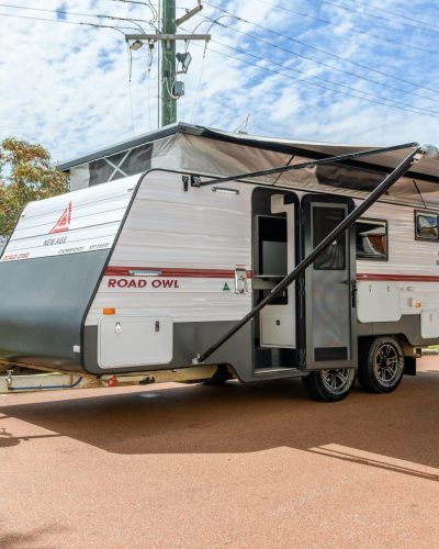 New Age Road Owl Caravan and Prado combo