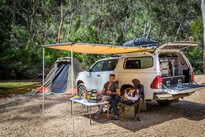 THL Outback camper - Cahill's Crossing with permission, but not past Beswick on Central Arnhem Road