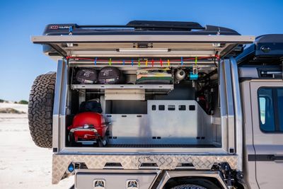 Defender Adventure 4wd Ineos Plus for 5 people hire Perth 