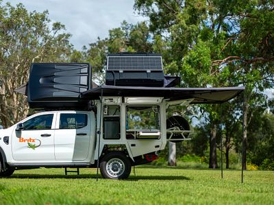 11.04.2025 Warrior 4wd Camper auto 4 berth 2 x rooftop tent 4BW4WD hire for outdoor 4wd camping
