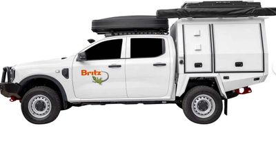 26.03.2025 Warrior 4wd Camper auto 4 berth 2 x rooftop tent 4BW4WD hire for outdoor 4wd camping