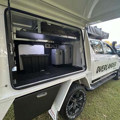 Hilux Outback 4wd Australian camper hire for 1 to 5 people