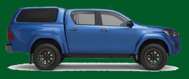 Toyota Prado or Hilux with canopy or similar 4WD