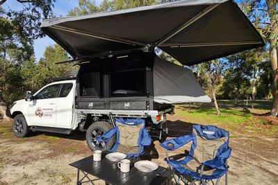 Broome Beyond Extra Cab Hawk 4×4 Camper sleeps 2 internal 4wd camper rentals from Adelaide, Perth, Broome, Darwin