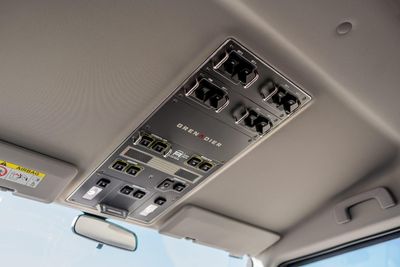 Defender Adventure 4wd Ineos Plus for 5 people hire Australia - internal