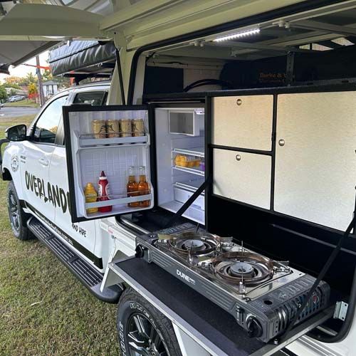 Hilux Outback 4wd Australian camper hire for 1 to 5 people