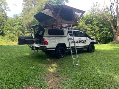 Hilux 4wd Adventure Camper rental Broome, Darwin, Brisbane, Sydney, Cairns, Perth and Sleeps 1-5 with 1 or 2 tents.