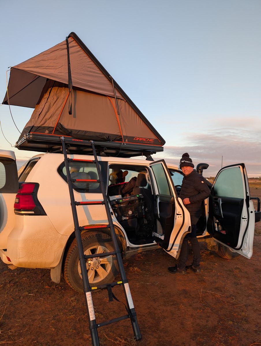 A4H-Comfort 4WD Toyota Prado 150 Series Camper - (Single Roof Top Tent) Hire from Darwin, Cairns, Broome, Uluru, Alice Springs.