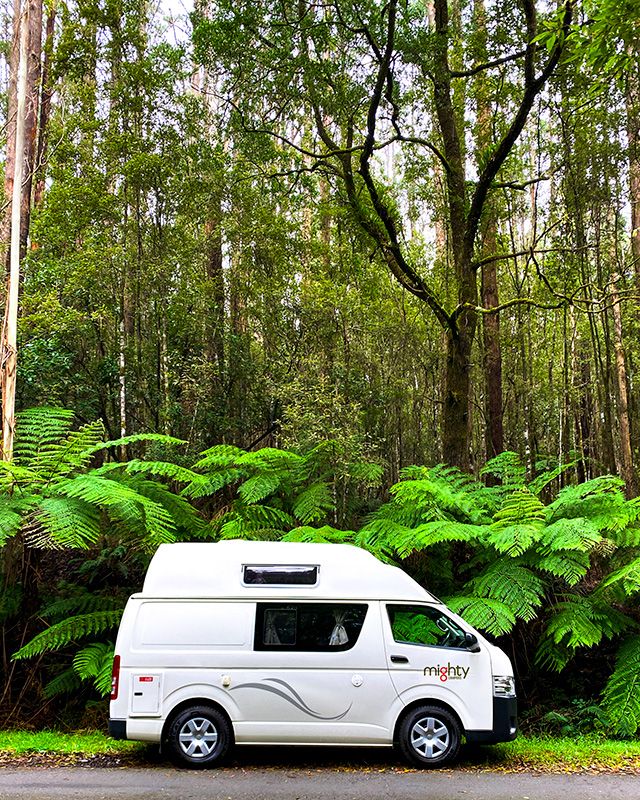 4 Berth Double Down - Camper rental for 2 adults and 2 children in Australia