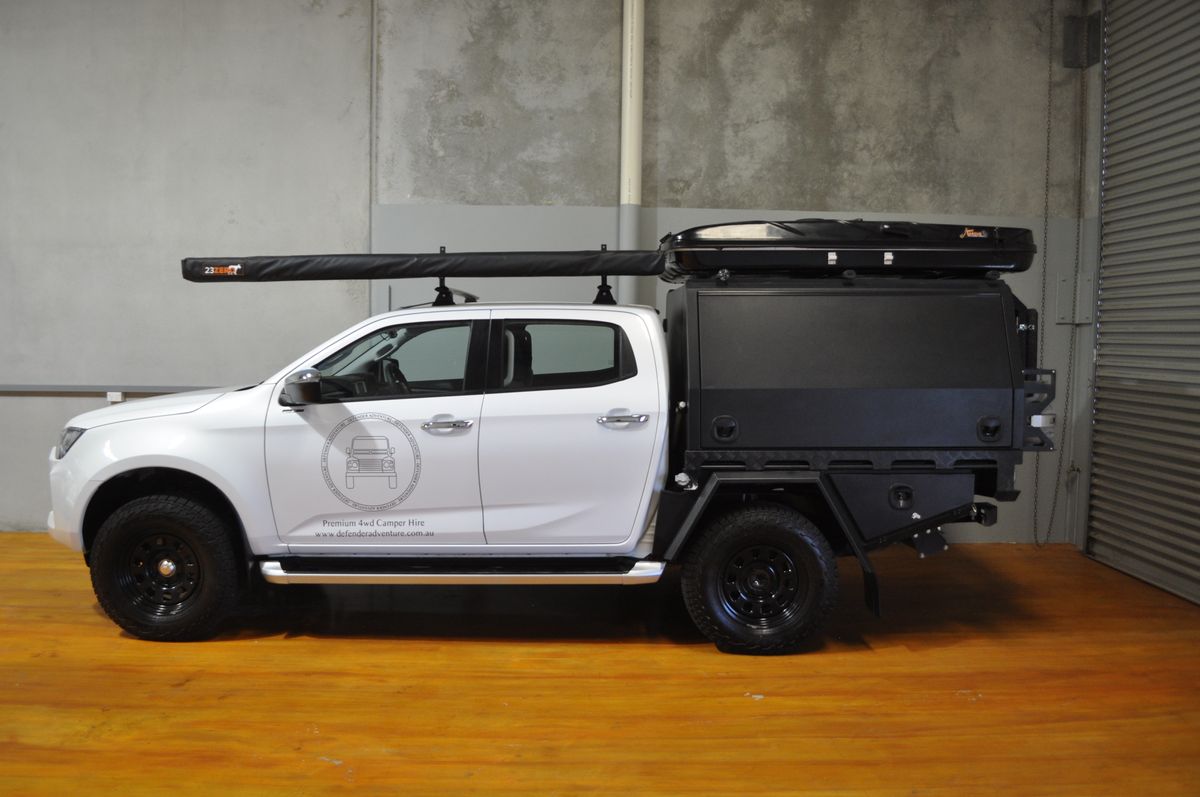 Defender Adventure D-Max Duo - Toilet and Shower both optional extras