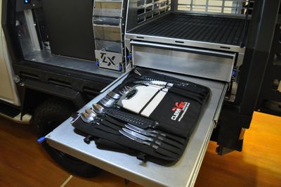 Defender Adventure D-Max Duo - Toilet and Shower both optional extras