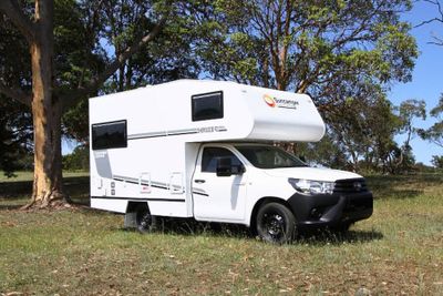 Darwin Perth Broome 4wd hire 2 person motorhome rental