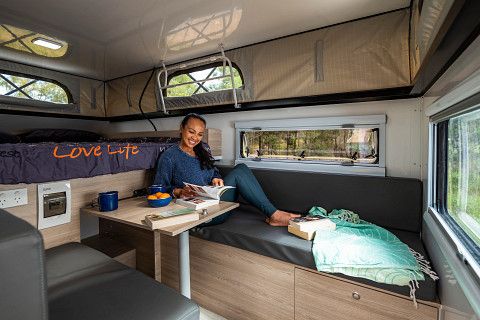 Mighty 4wd camper sleep inside rental Australia from Darwin, Perth, Alice Springs and Broome hire.