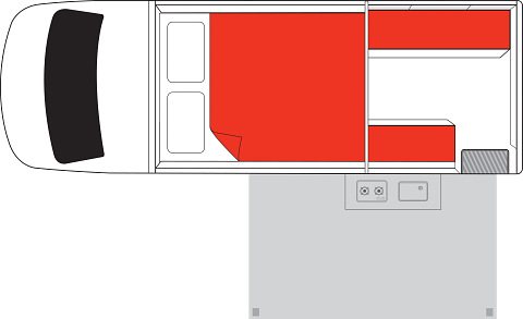 Mighty 4wd camper sleep inside rental Australia from Darwin, Perth, Alice Springs and Broome hire.