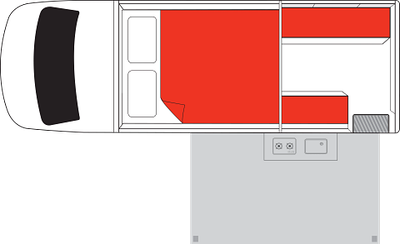 Mighty 4wd camper sleep inside rental Australia from Darwin, Perth, Alice Springs and Broome hire.