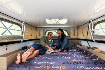 Maverick 4wd camper hire sleep inside in Australia from Darwin, Perth, Alice Springs and Broome hire.
