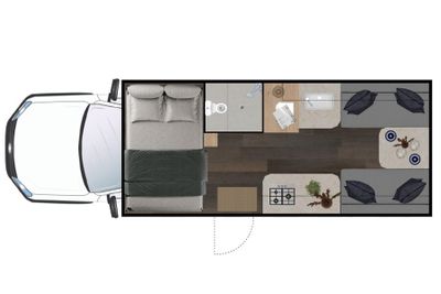 Darwin Perth Broome 4wd hire 2 person motorhome rental