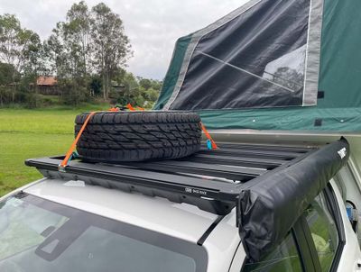 Hilux 4wd Outback Plus Trayon 1-4 people camper rental across Australia