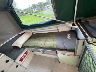 Hilux 4wd Outback Plus Trayon 1-4 people camper rental across Australia
