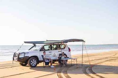 Adventure Prado Car in Darwin (all year round) 5 seat allowed on unsealed roads in Kakadu, Nitmiluk and Litchfield