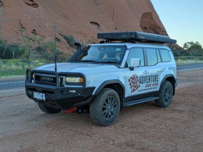 Comfort 4WD Toyota Prado 250 Series Camper (Single Roof Top Tent) 2026 Camper (mixed fleet) - model cannot be requested