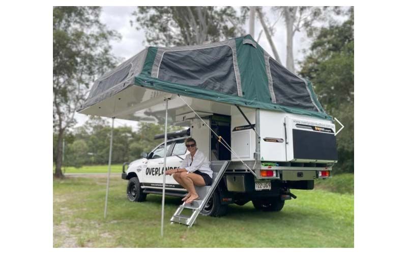 Hilux 4wd Trayon 1-4 people camper rental 
