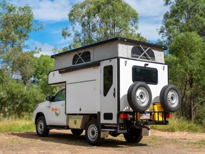 Maverick 4wd camper hire sleep inside in Australia from Darwin, Perth, Alice Springs and Broome hire.