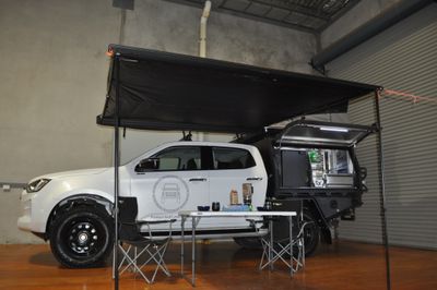 Defender Adventure D-Max Family Camper 4wd hire and 4X4 rentals from Broome, Perth and Darwin Australia 