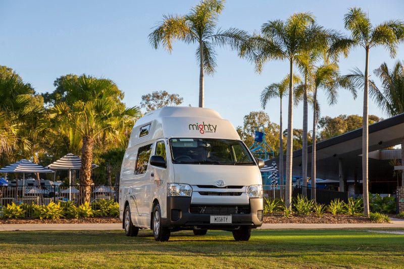 4 Berth Double Down - Camper rental for 2 adults and 2 children in Australia