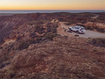 unsealed road travel - 4wd hire from Perth, Broome, Darwin 