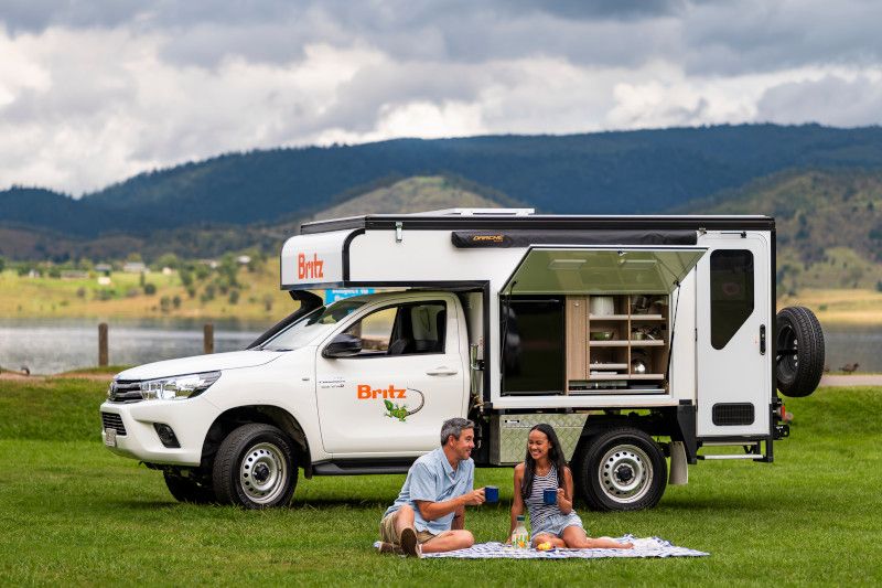 Maverick 4wd camper hire sleep inside in Australia from Darwin, Perth, Alice Springs and Broome hire.